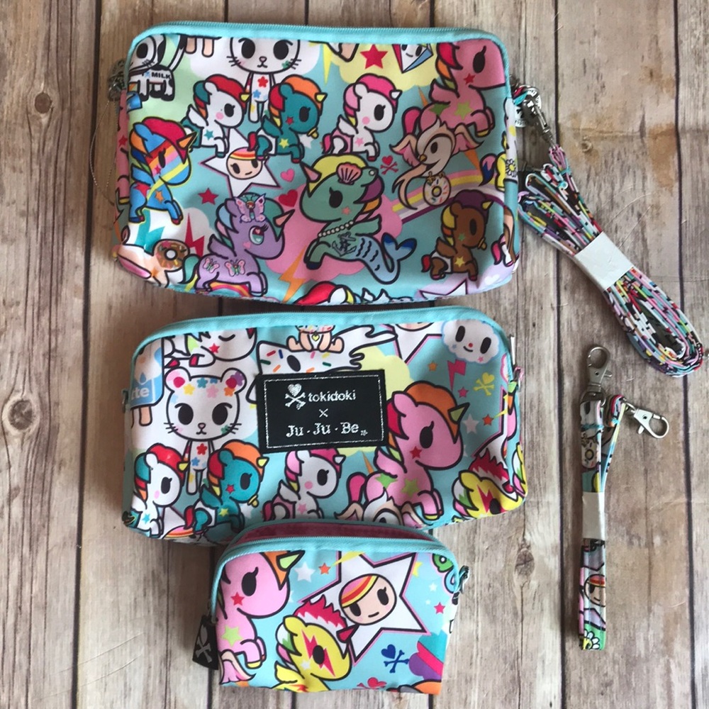 Be set Ju-Ju-Be tokidoki unikiki 2.0 complete